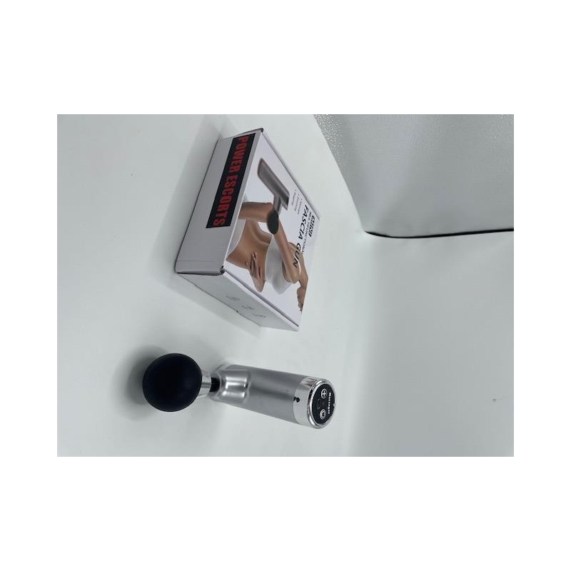 Massage gun mini silver